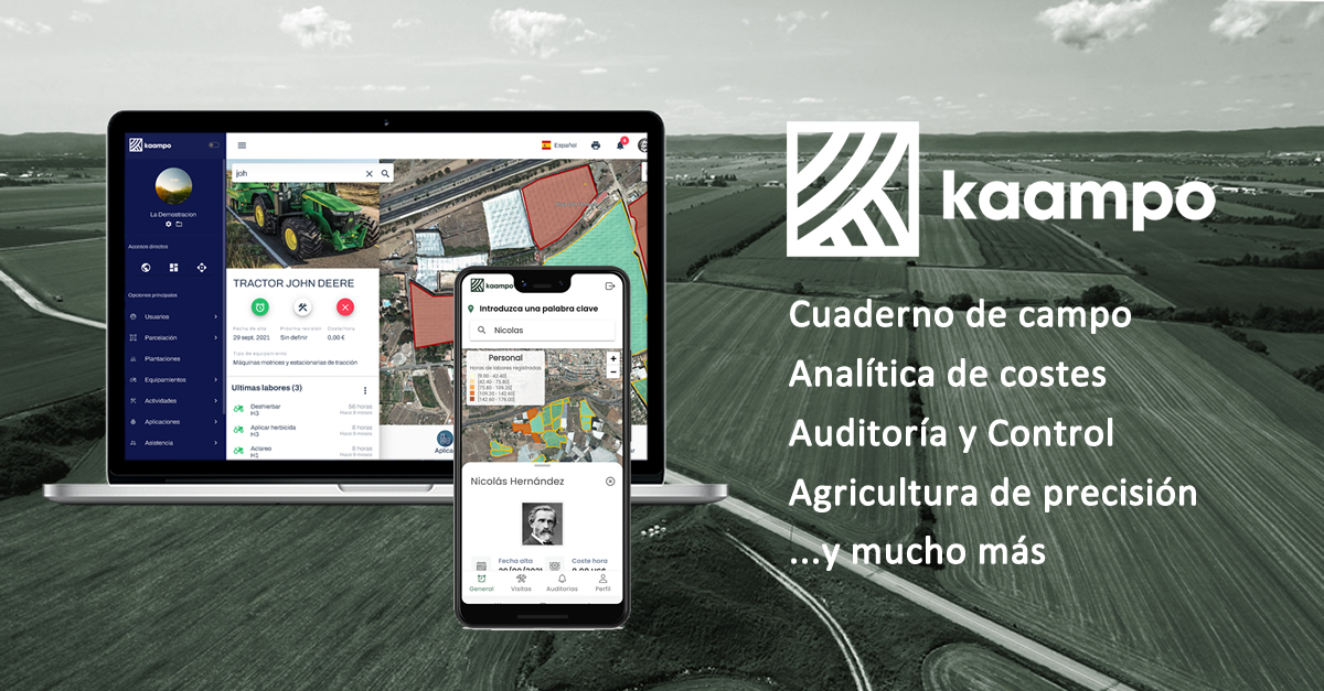 Kaampo - cuaderno de campo y software de gestion agricola